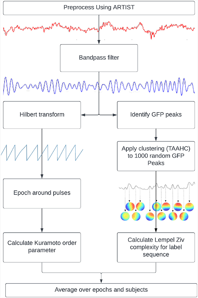 Figure from Metastability indexes global changes in the dynamic working point of the brain following brain stimulation